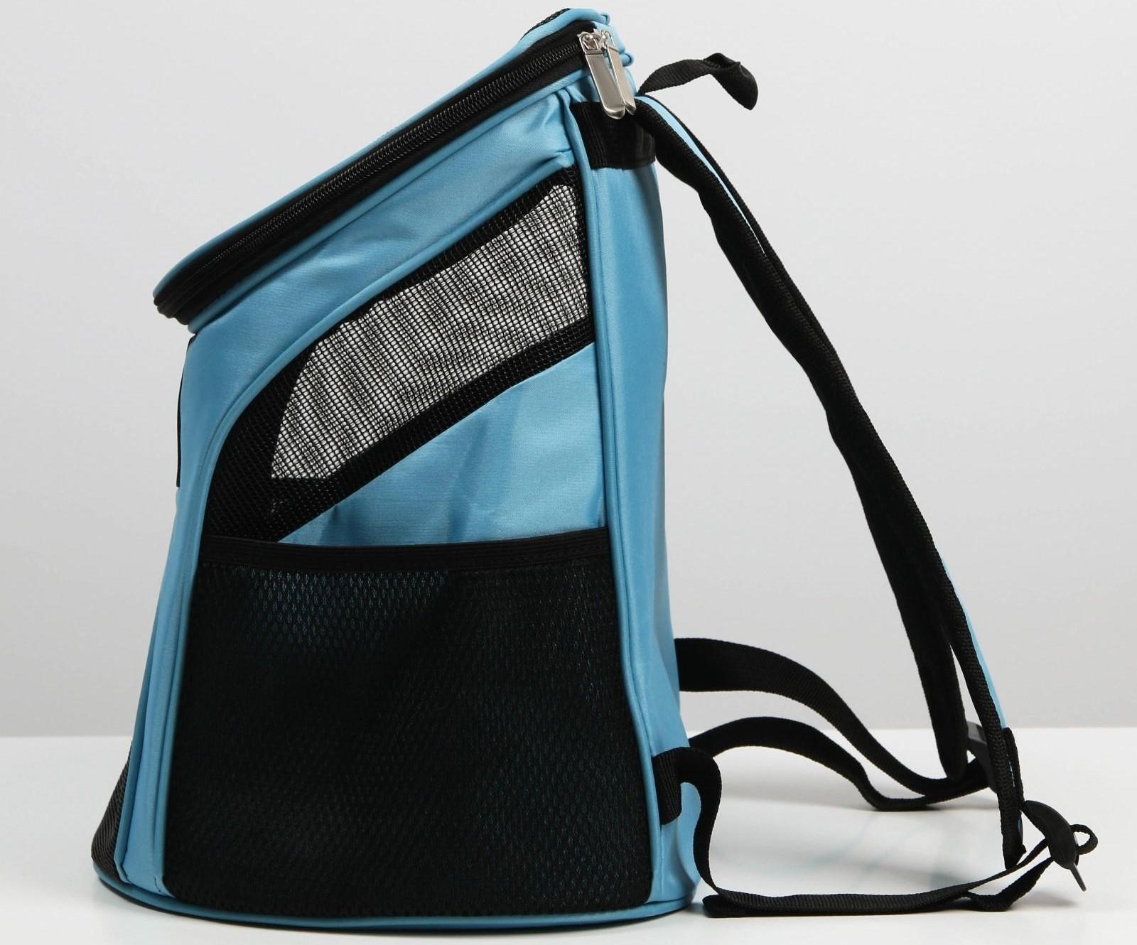 Рюкзак для переноски животных «Хороший мальчик» 31х23х30 см