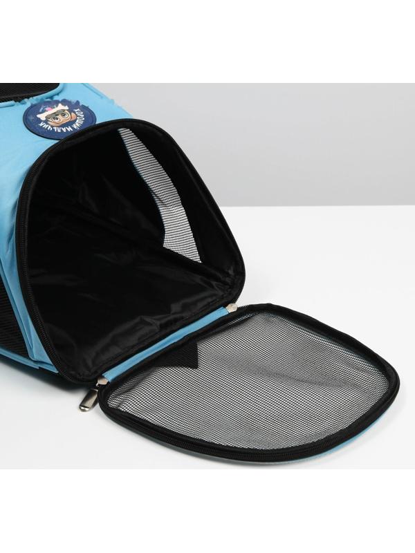 Рюкзак для переноски животных «Хороший мальчик» 31х23х30 см