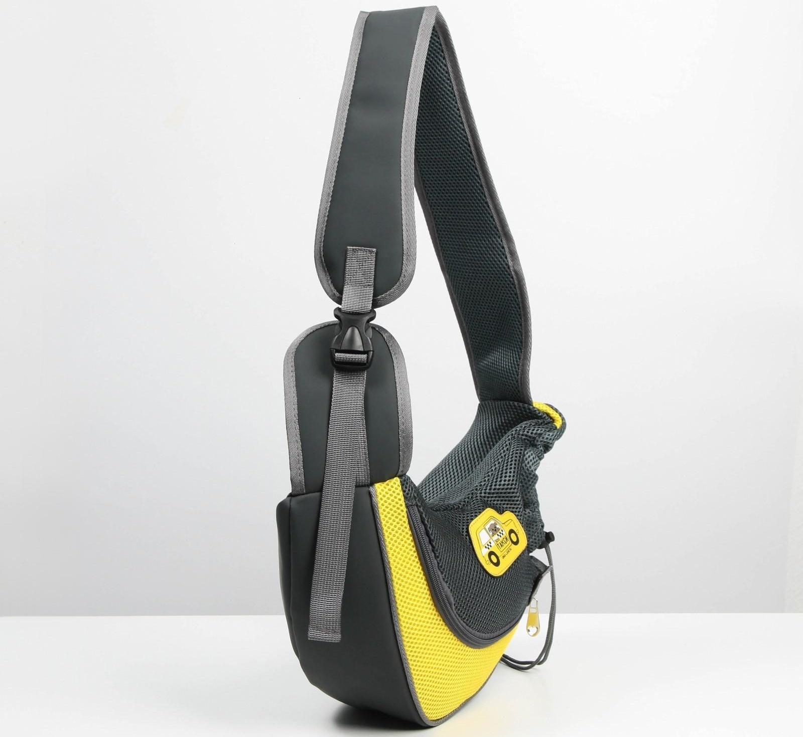 Слинг переноска для животных «Такси» 40х22х8 см