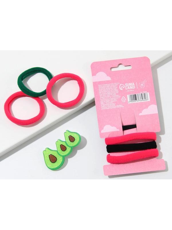 Резинки и заколка для волос 