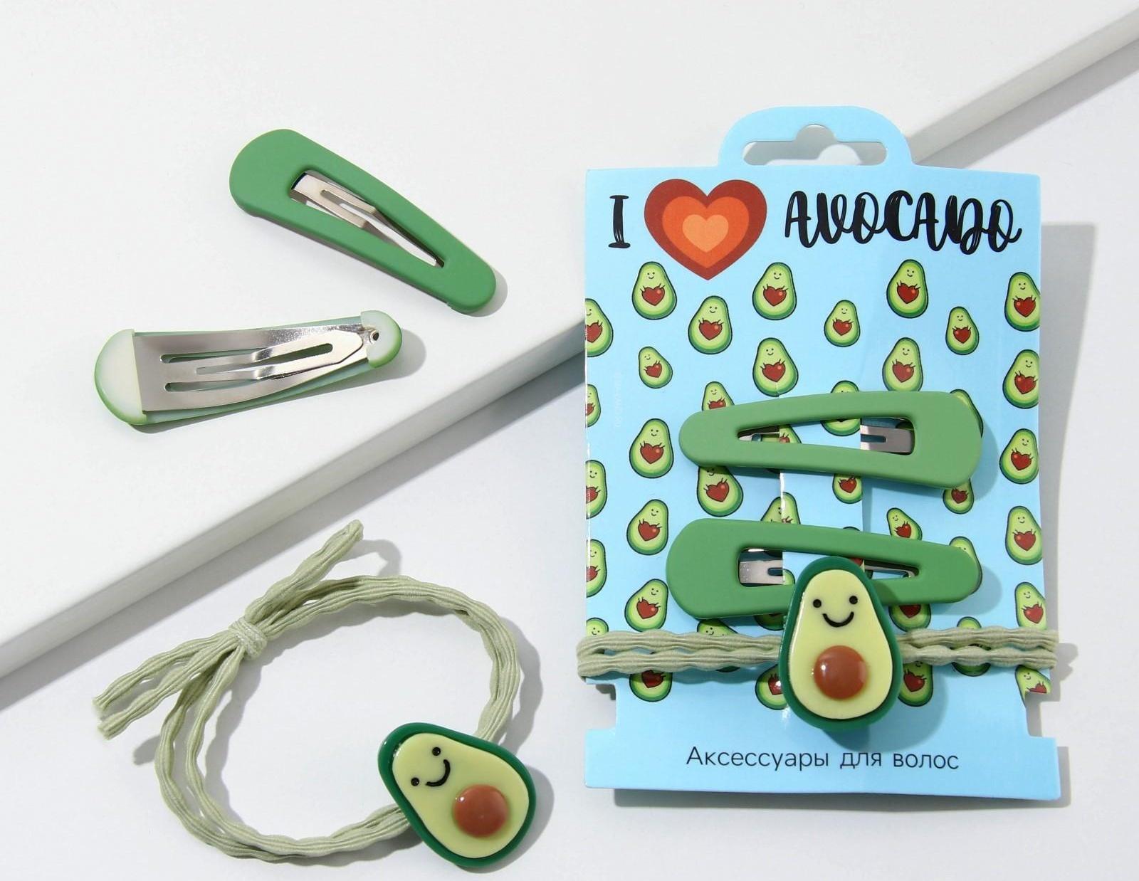 Резинка и заколки для волос 