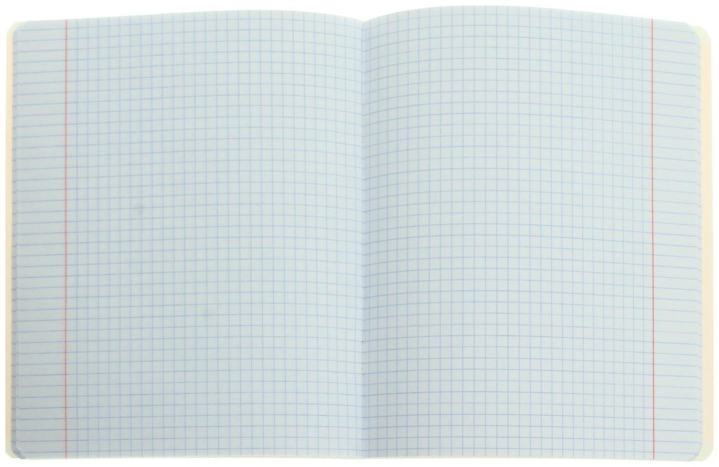 Тетрадь 48 листов в клетку Constructor, обложка мелованный картон, глянцевая ламинация / Микс 1 шт.