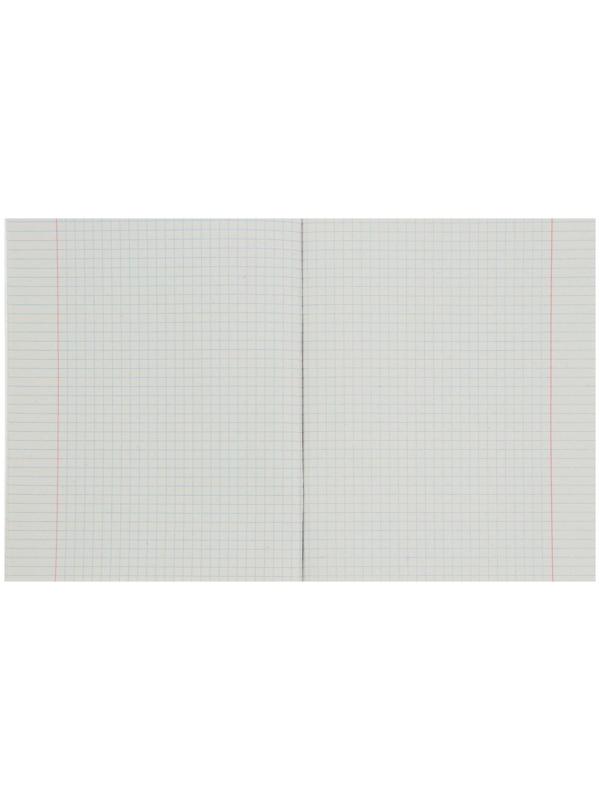 Тетрадь 48 листов в клетку GreenLand, бумажная обложка, блок типа № 2 (серые листы) / Микс 8 шт.