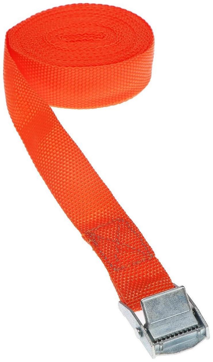 Стяжка груза ленточная Nova Bright, 2,5 см х 5 м, в блистере, с фиксатором, 200 кг