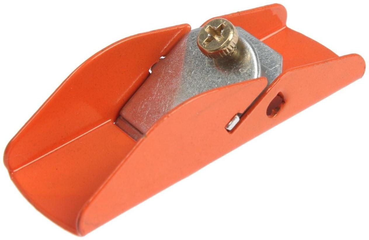 Рубанок металлический ТУНДРА, малогабаритный, 90 х 25 мм