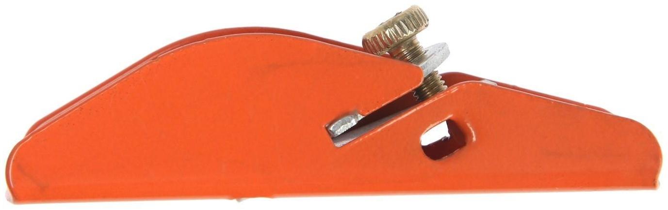 Рубанок металлический ТУНДРА, малогабаритный, 90 х 25 мм