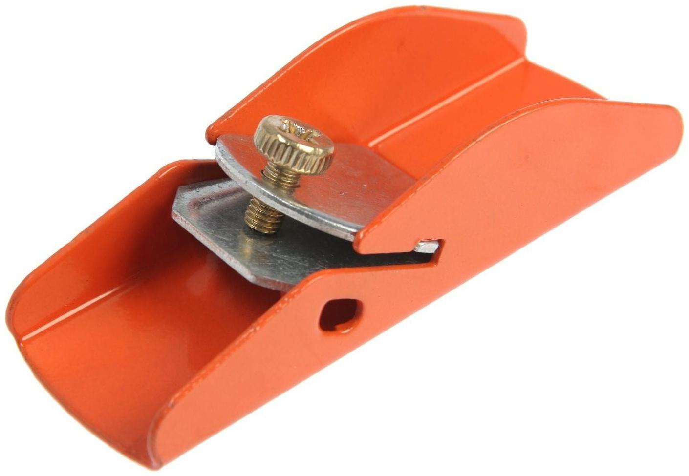 Рубанок металлический ТУНДРА, малогабаритный, 90 х 25 мм