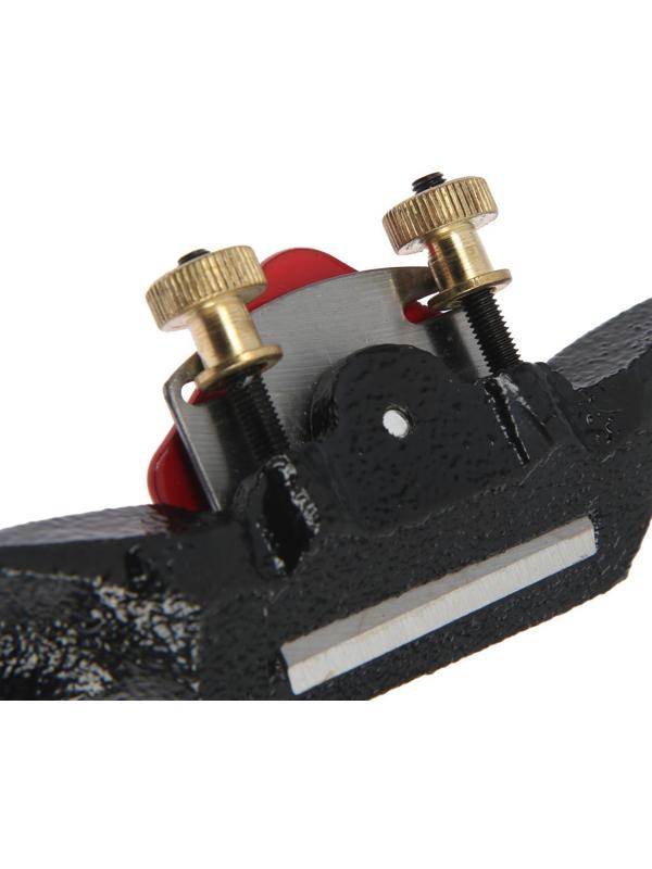 Столярный струг ТУНДРА, одинарный регулируемый нож, 250 х 50 мм