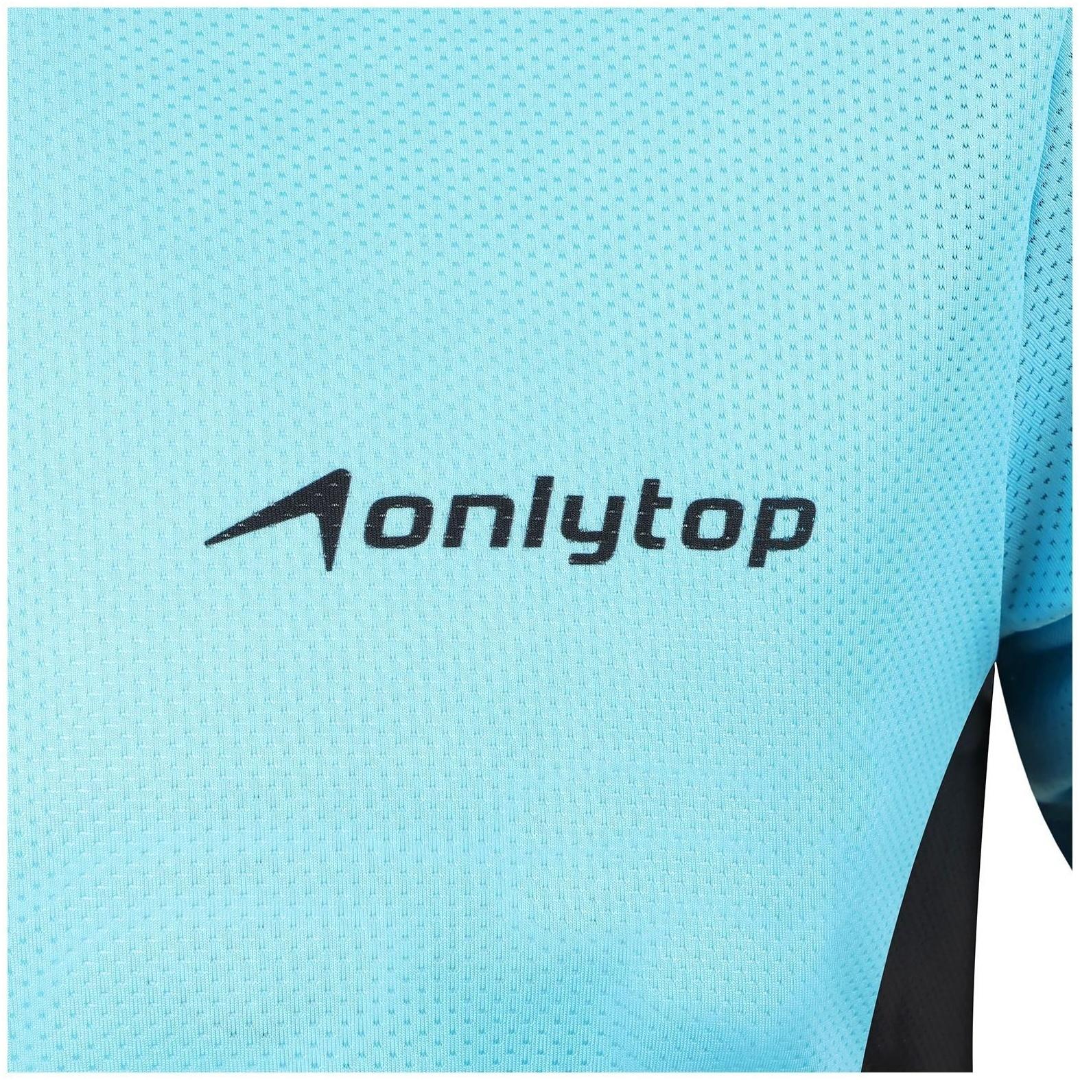 Футболка спортивная ONLYTOP woman, размер 42