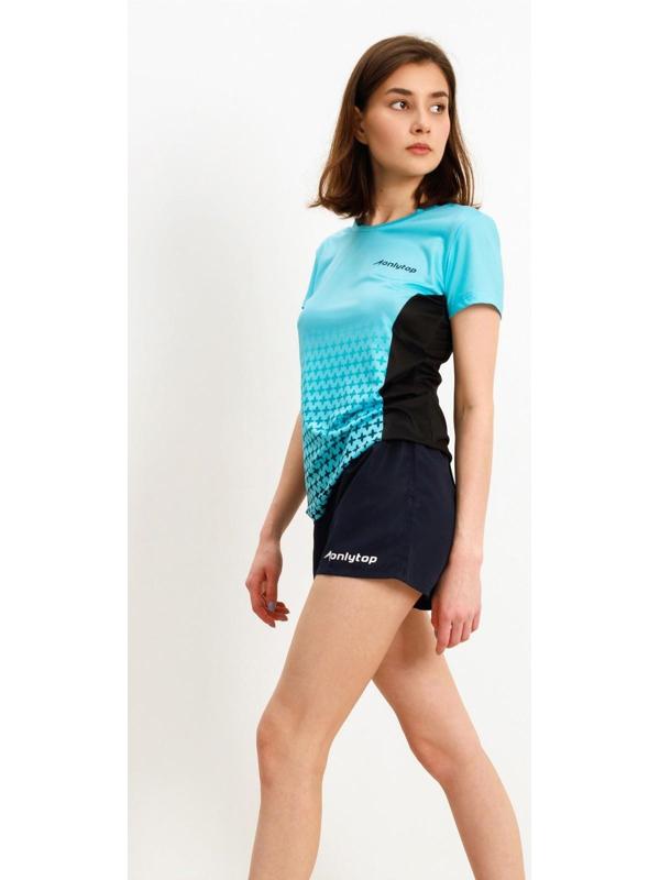 Футболка спортивная ONLYTOP woman, размер 46