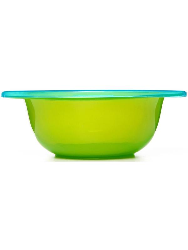 Тарелка для кормления Broccoli Power, c крышкой, цвет зеленый