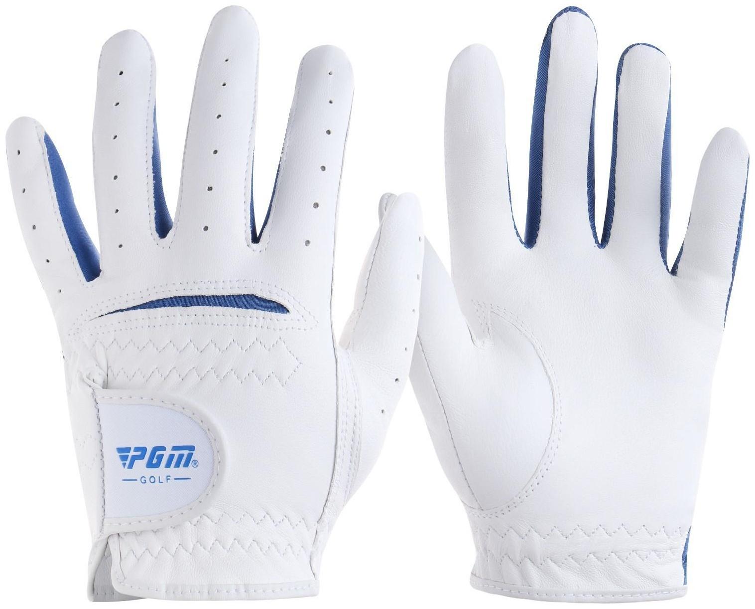 Перчатки для гольфа PGM, детские, пара, противоскользящие, размер 17