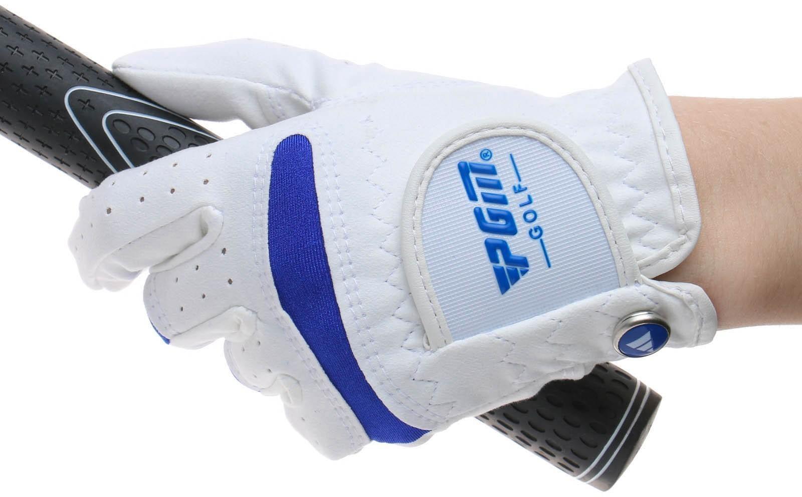 Перчатки для гольфа PGM, детские, пара, противоскользящие, размер 17