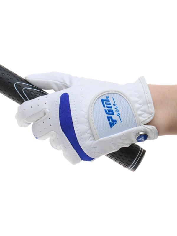 Перчатки для гольфа PGM, детские, пара, противоскользящие, размер 17