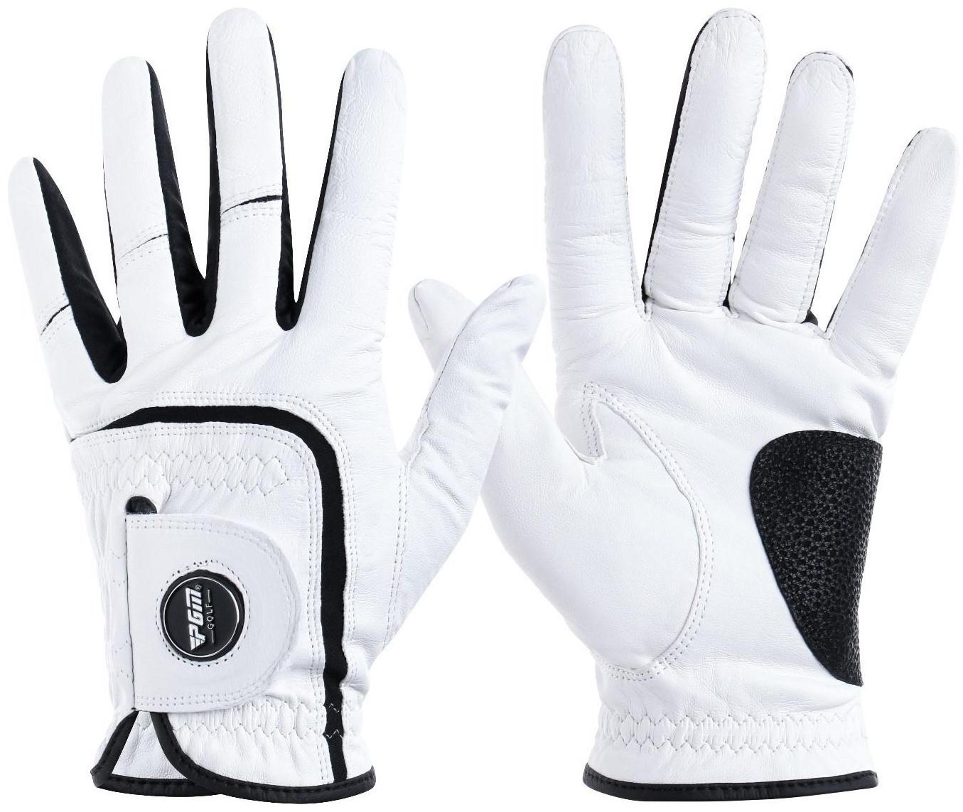 Перчатка для гольфа PGM, мужская, левая, противоскользящая, овчина, размер 26