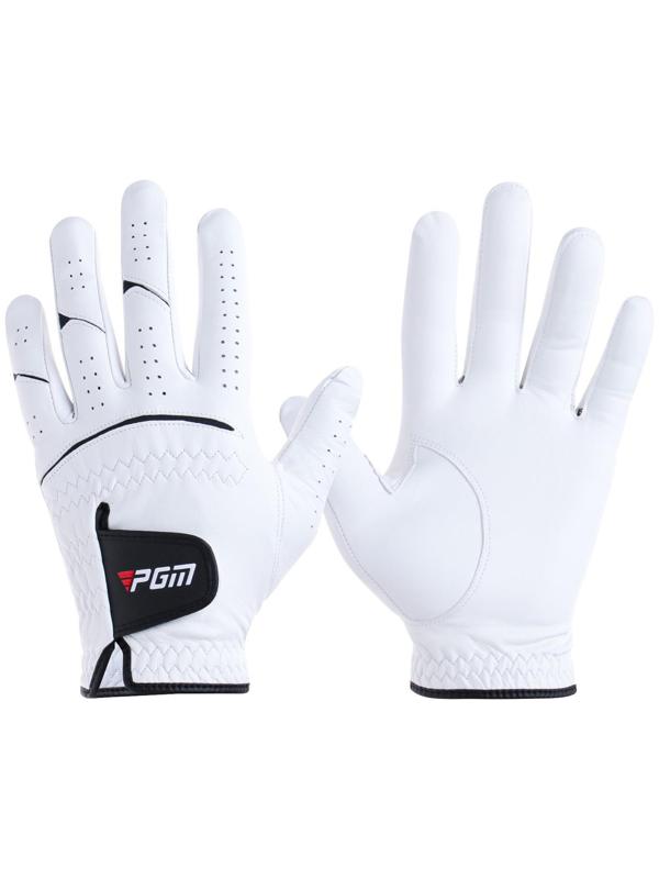 Перчатка для гольфа PGM, мужская, левая, противоскользящая, овчина, размер 24