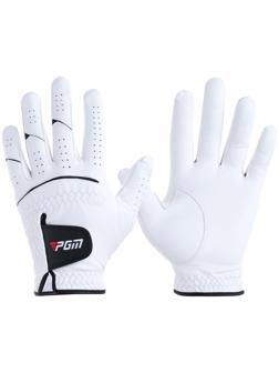 Перчатка для гольфа PGM, мужская, левая, противоскользящая, овчина, размер 25