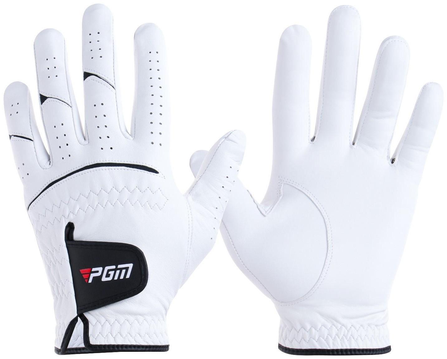 Перчатка для гольфа PGM, мужская, левая, противоскользящая, овчина, размер 26