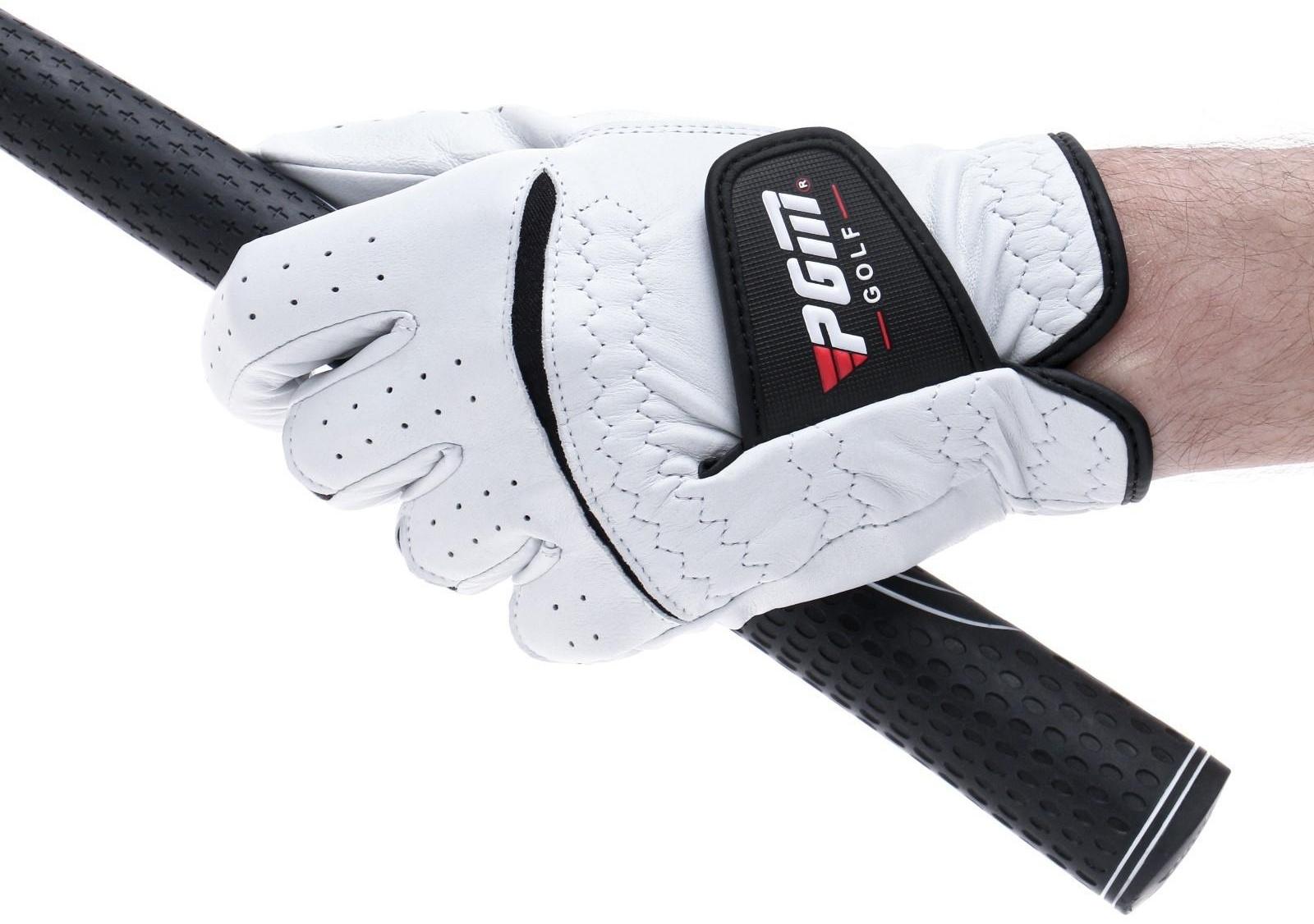 Перчатка для гольфа PGM, мужская, левая, противоскользящая, овчина, размер 27