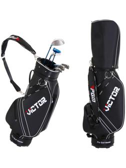 Сумка для гольфа PGM VICTOR, для клюшек, нейлон, чёрная