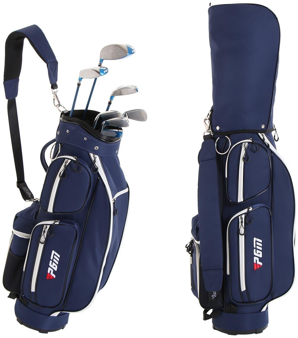 Сумка для гольфа PGM, для 13 клюшек, нейлон, 43 х 21.5 х 123 см