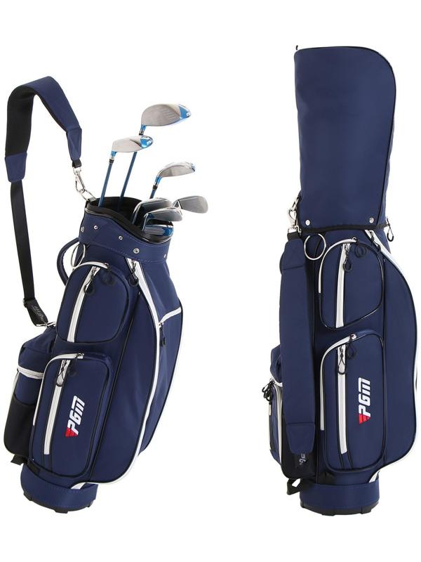 Сумка для гольфа PGM, для 13 клюшек, нейлон, 43 х 21.5 х 123 см