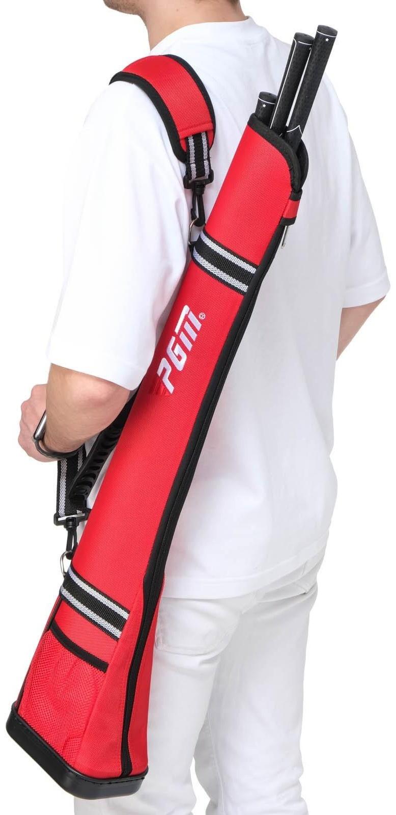 Сумка для гольфа PGM, для 4-5 клюшек, нейлон, 79х12х17 см