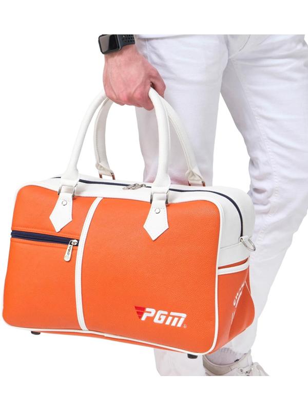 Сумка для одежды для гольфа PGM, 46 х 28 х 22 см, полиуретан, оранжевая