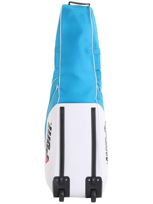 Сумка для гольфа, на колесиках, 131 х 36 х 42 см, голубой