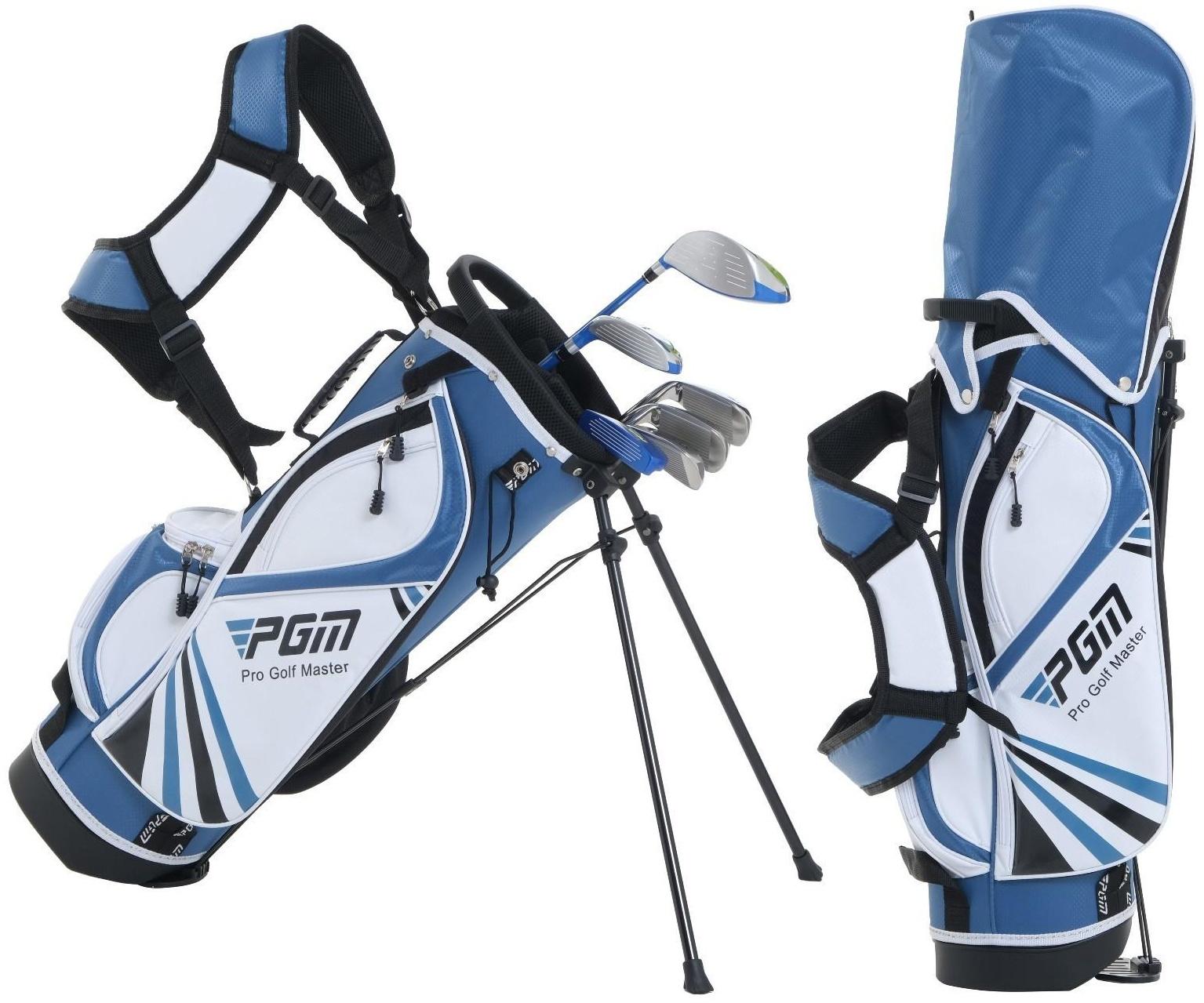 Набор клюшек для гольфа PGM, для детей, 95-115 см, сумка в комплекте