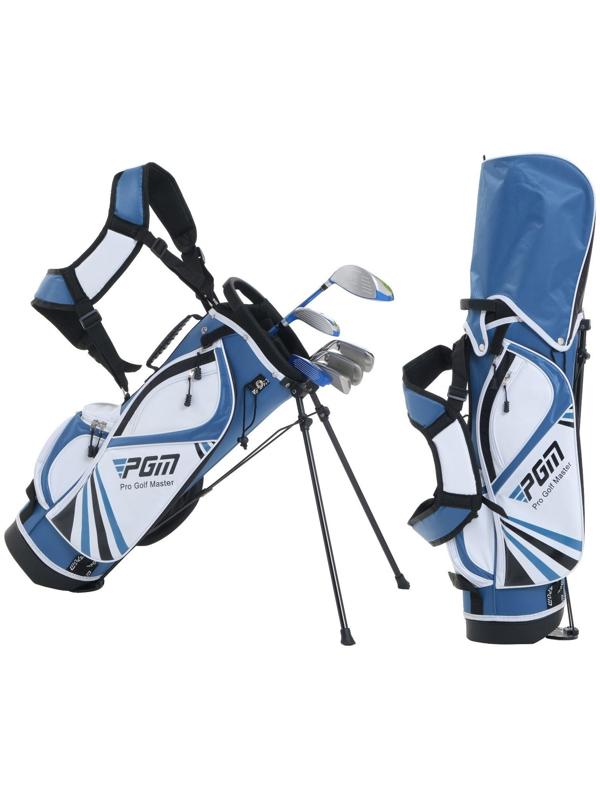 Набор клюшек для гольфа PGM, для детей, 95-115 см, сумка в комплекте