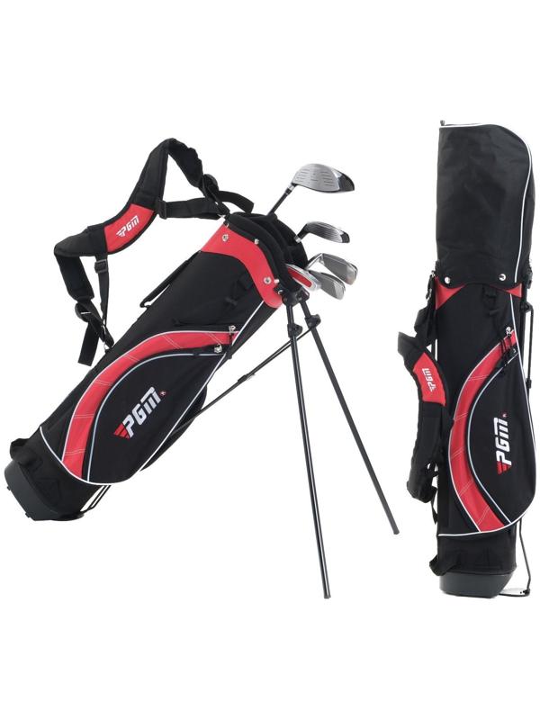 Набор клюшек для гольфа PGM, для детей, 130-150 см, сумка в комплекте