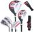 Набор клюшек для гольфа PGM, для детей, на 6-8 лет, сумка в комплекте
