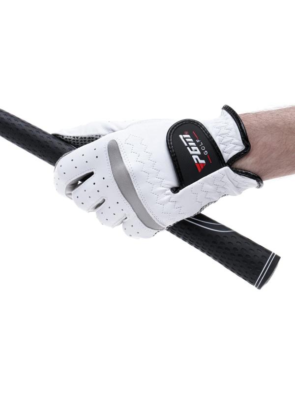 Перчатка для гольфа PGM, мужская, левая, противоскользящая, овчина, размер 25