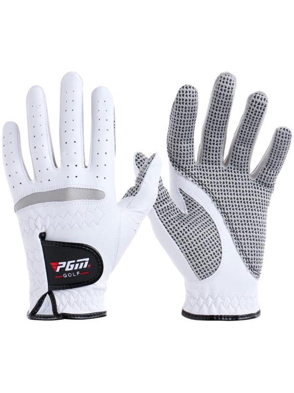 Перчатка для гольфа PGM, мужская, левая, противоскользящая, овчина, размер 22