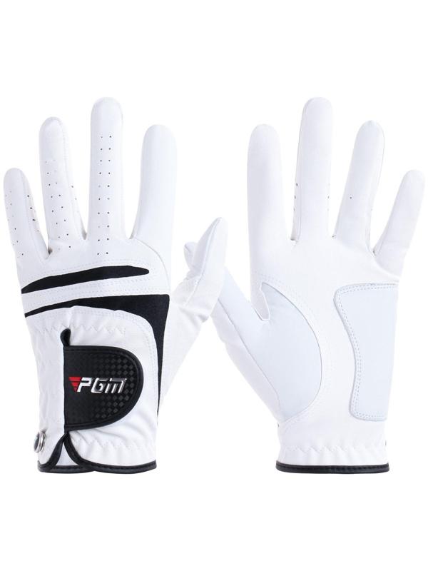 Перчатка для гольфа PGM, мужская, левая, противоскользящая, овчина, размер 22