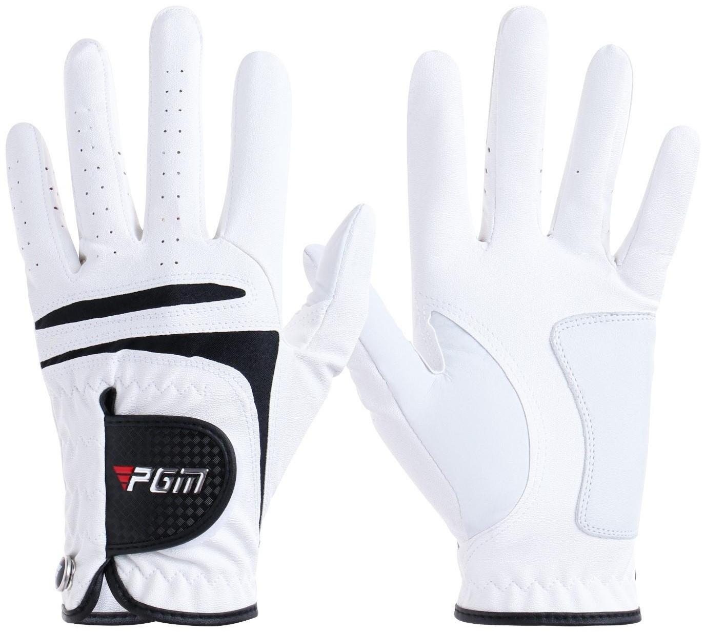 Перчатка для гольфа PGM, мужская, левая, противоскользящая, овчина, размер 25