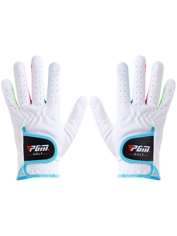 Перчатки для гольфа PGM, детские, пара, противоскользящие, размер 16