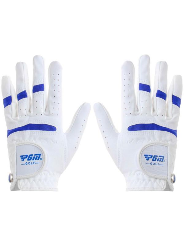 Перчатки для гольфа PGM, детские, пара, противоскользящие, размер 15