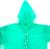 Дождевик детский со светоотражающими элементами, цвет зелёный (120-160 см)