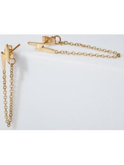 Серьги металл 