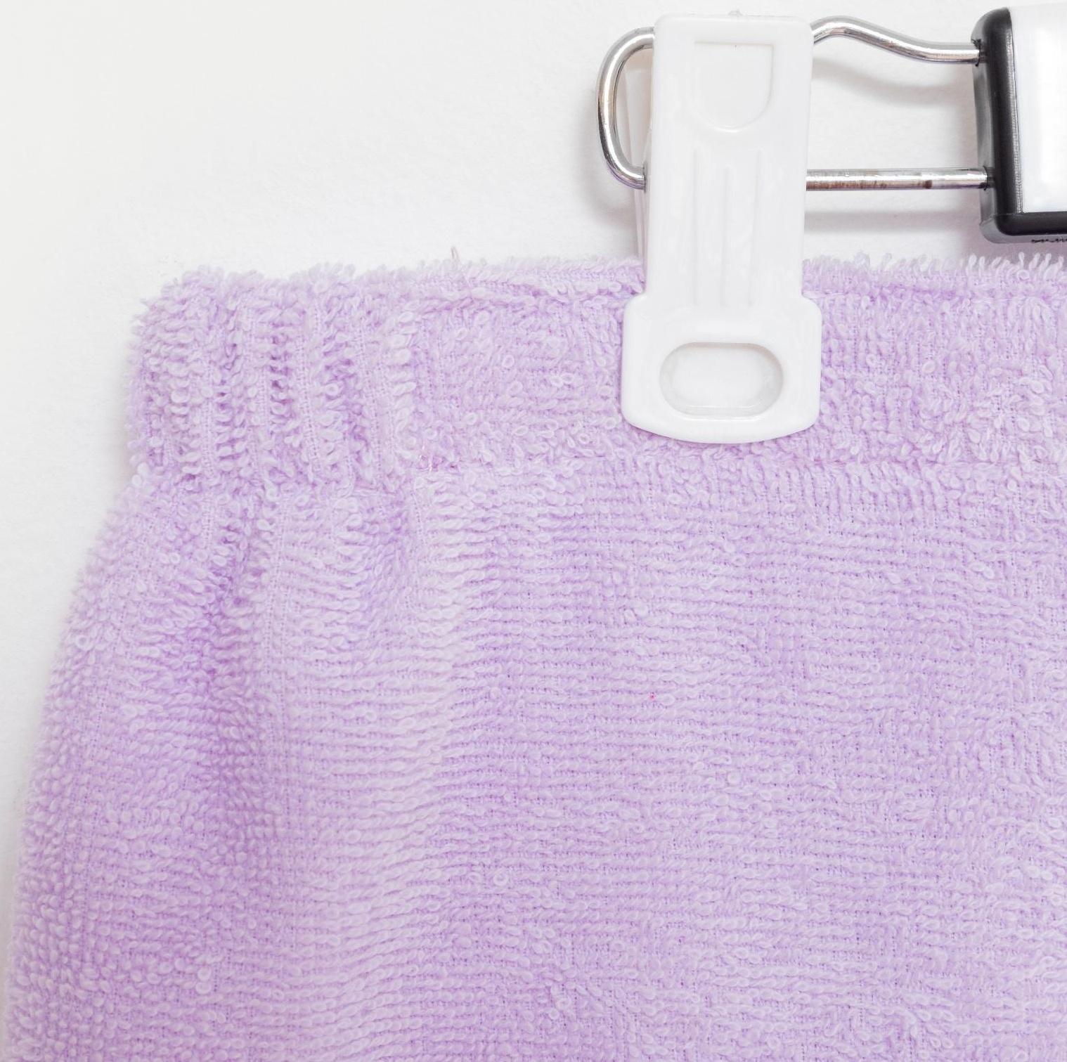 Набор для сауны Экономь и Я:полотенце-парео 68*150см + чалма, цв.лаванда,100%хл, 320 г/м2