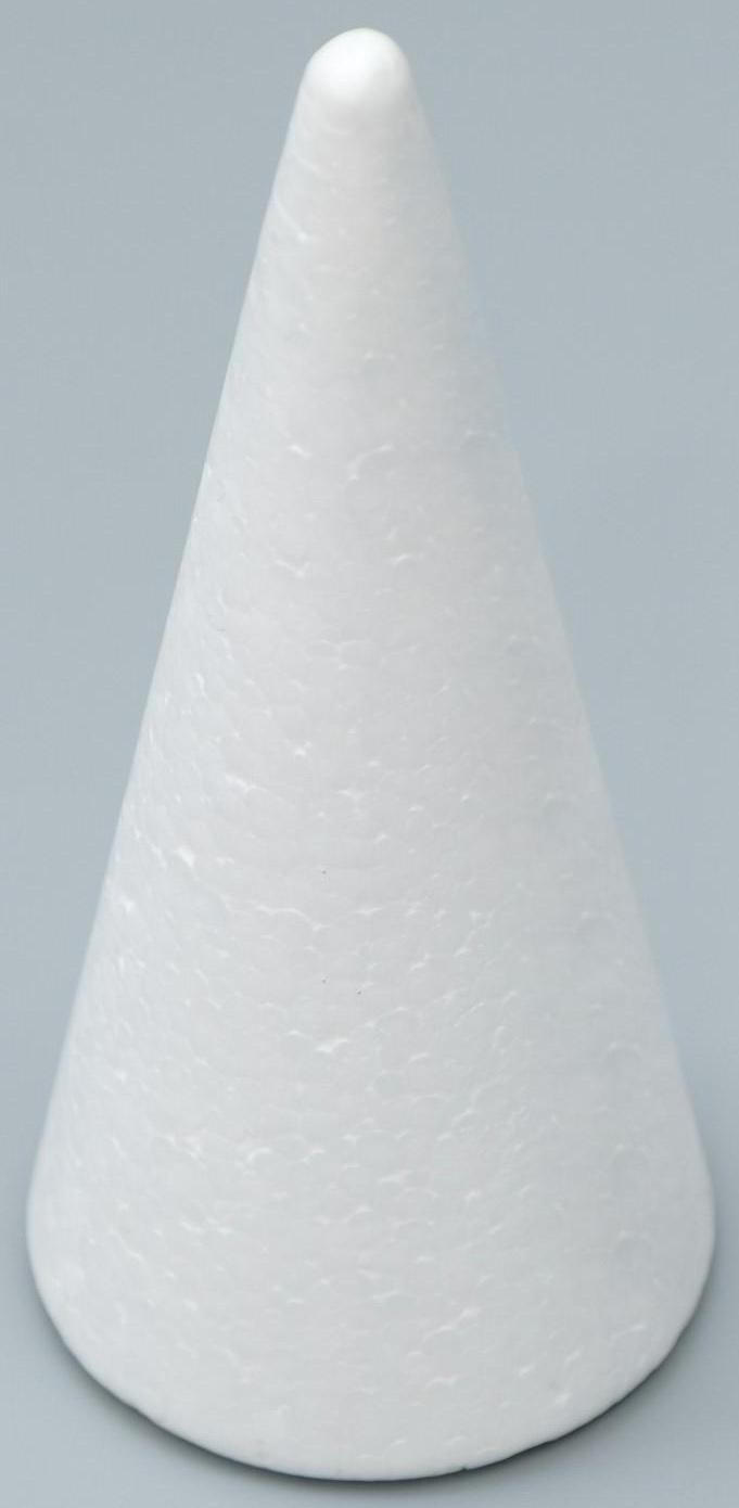 Конус из пенопласта, 15 х 7 см