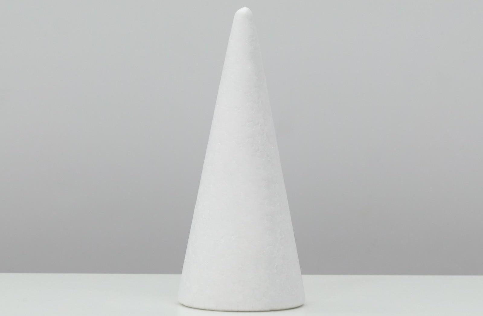 Конус из пенопласта, 15 х 7 см