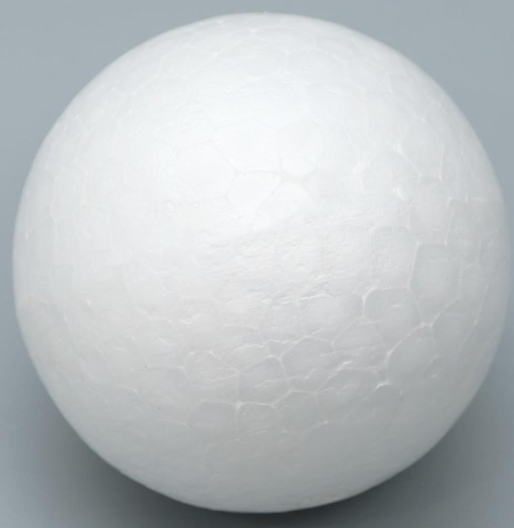 Набор шаров из пенопласта, 6 см, 2 шт