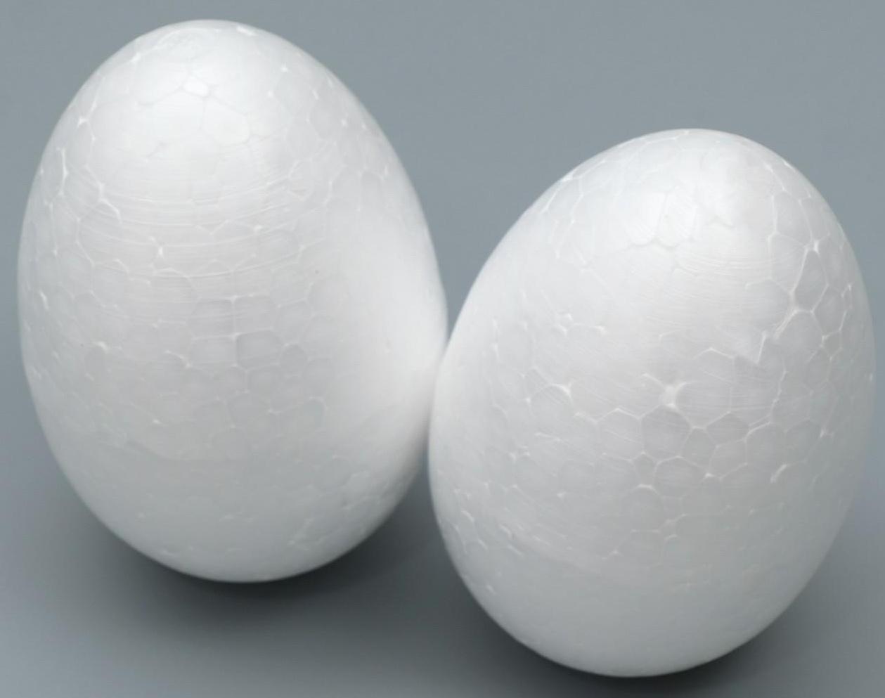 Яйцо из пенопласта - заготовка, 9 см