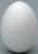 Яйцо из пенопласта - заготовка, 9 см