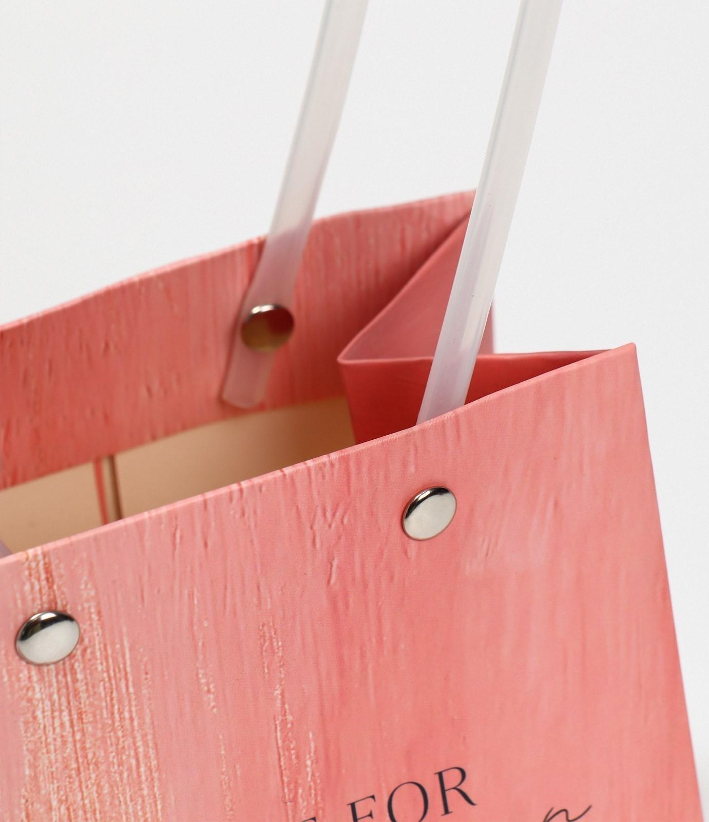 Пакет влагостойкий для цветов Gift with love, 11,5 х 12 х 8 см