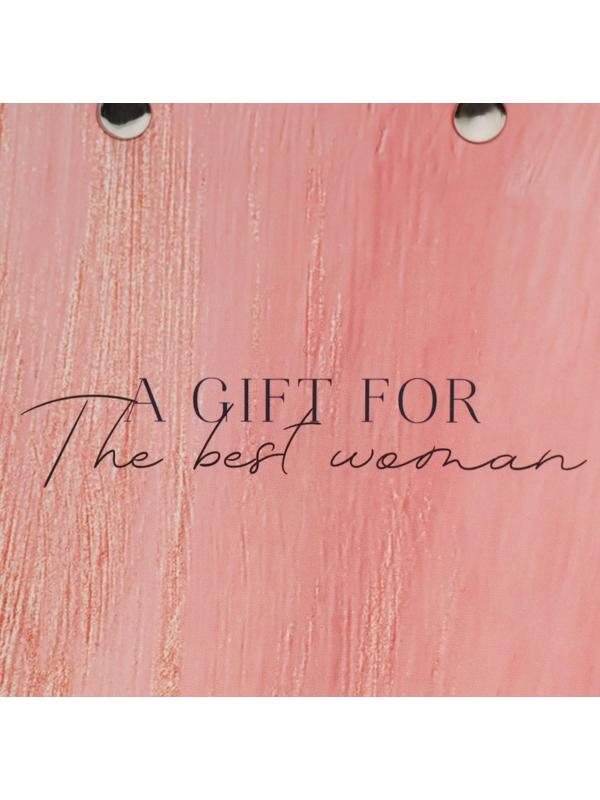 Пакет влагостойкий для цветов Gift with love, 11,5 х 12 х 8 см