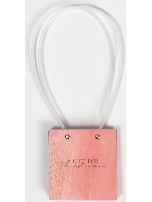 Пакет влагостойкий для цветов Gift with love, 11,5 х 12 х 8 см